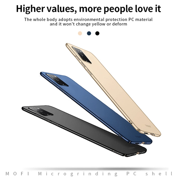 For Samsung Galaxy S20 FE MOFI Frosted PC Ultra-thin Hard Case(Blue) - free shipping - PMC TechLife - Order now!