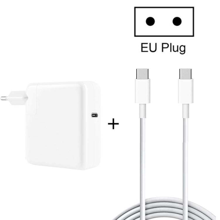 2 in 1 PD 30W USB-C / Type-C + 3A PD 3.0 USB-C / Type-C to USB-C / Type-C Fast Charge Data Cable Set, Cable Length: 2m, EU Plug - free shipping - PMC TechLife - Order now!