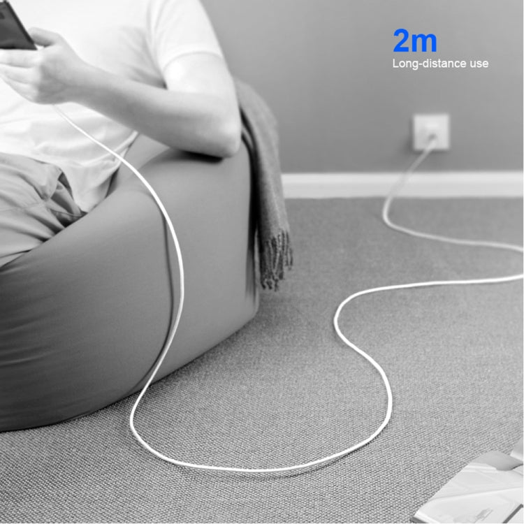 2 in 1 PD 30W USB-C / Type-C + 3A PD 3.0 USB-C / Type-C to USB-C / Type-C Fast Charge Data Cable Set, Cable Length: 2m, EU Plug - free shipping - PMC TechLife - Order now!