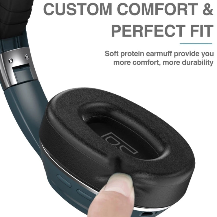 VJ320 Bluetooth 5.0 Head-mounted Foldable Wireless Headphones Support TF Card with Mic(White) - free shipping - PMC TechLife - Order now!