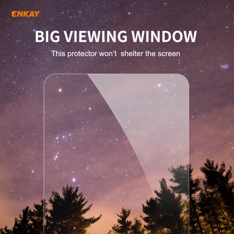 For Huawei P Smart 2021 ENKAY Hat-Prince 0.26mm 9H 2.5D Curved Edge Tempered Glass Film - Huawei Tempered Glass by PINWUYO | Online Shopping South Africa | PMC TechLife | Buy Now Pay Later Mobicred
