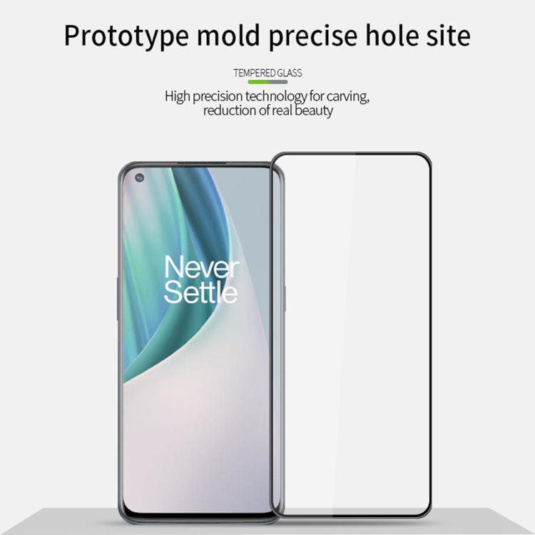 For OnePlus Nord N10 5G PINWUYO 9H 3D Curved Full Screen Explosion-proof Tempered Glass Film(Black) - OnePlus Tempered Glass by PINWUYO | Online Shopping South Africa | PMC TechLife | Buy Now Pay Later Mobicred