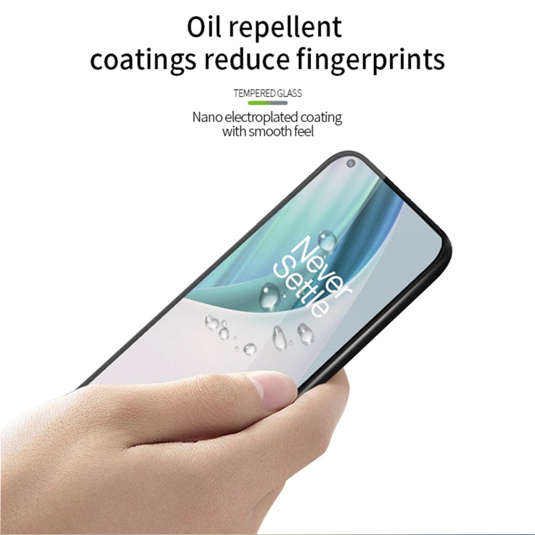 For OnePlus Nord N10 5G PINWUYO 9H 3D Curved Full Screen Explosion-proof Tempered Glass Film(Black) - OnePlus Tempered Glass by PINWUYO | Online Shopping South Africa | PMC TechLife | Buy Now Pay Later Mobicred