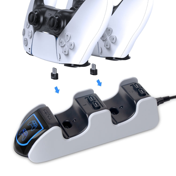 OIVO Dual Charging Dock Charger Station For PS5 - Charger & Power by OIVO | Online Shopping South Africa | PMC TechLife | Buy Now Pay Later Mobicred
