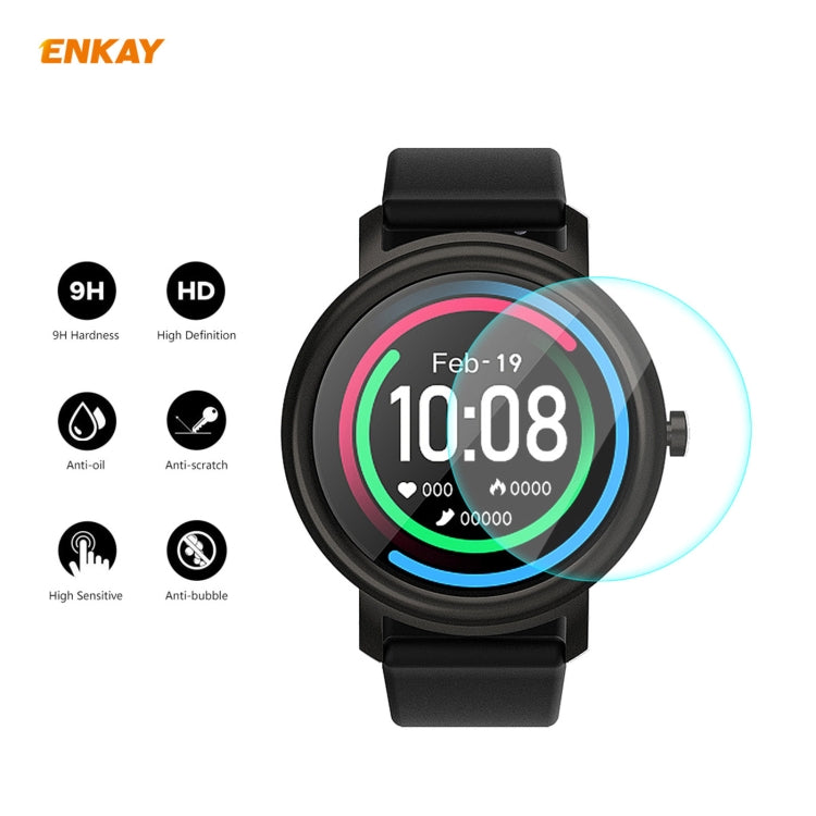 5 PCS For Xiaomi Mibro Air ENKAY Hat-Prince 0.2mm 9H 2.15D Curved Edge Tempered Glass Film - free shipping - PMC TechLife - Order now!