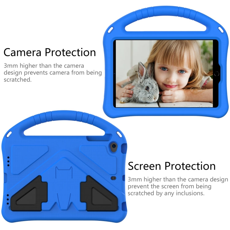 For iPad Mini5/4/3/2/1 EVA Flat Anti Falling Protective Case Shell with Holder(Blue) - iPad Mini 4 & 3 & 2 & 1 Cases by PMC TechLife | Online Shopping South Africa | PMC TechLife | Buy Now Pay Later Mobicred
