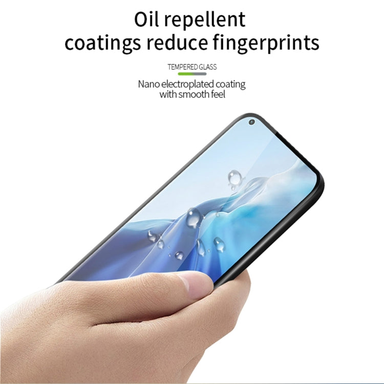 For Xiaomi Mi 11 PINWUYO 9H 3D Hot Bending Tempered Glass Film(Black) -  by PINWUYO | Online Shopping South Africa | PMC TechLife | Buy Now Pay Later Mobicred