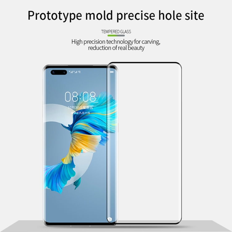 For Huawei Mate 40 PINWUYO 9H 3D Hot Bending Tempered Glass Film(Black) - free shipping - PMC TechLife - Order now!