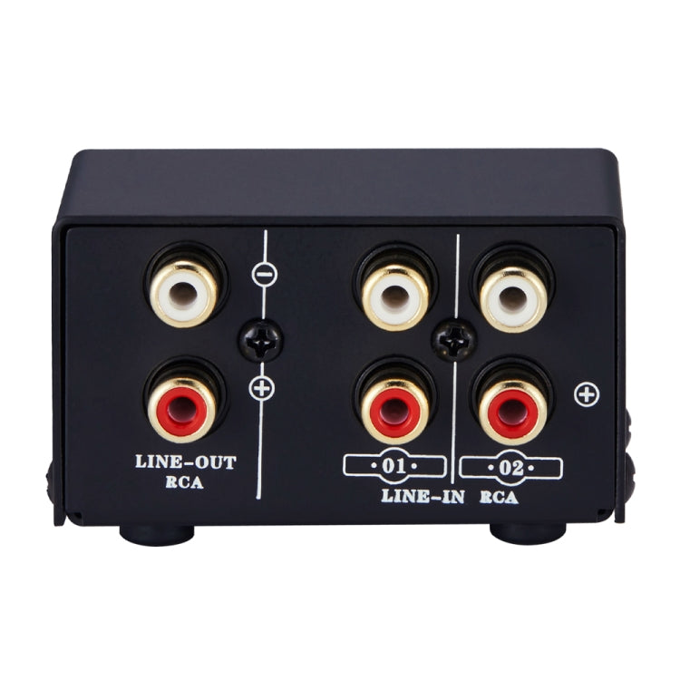 B101 2 In 1 Out (1 In 2 Out) Audio Source Signal Selection Switcher Computer Speaker  RCA Lossless Audio Source Switcher - free shipping - PMC TechLife - Order now!