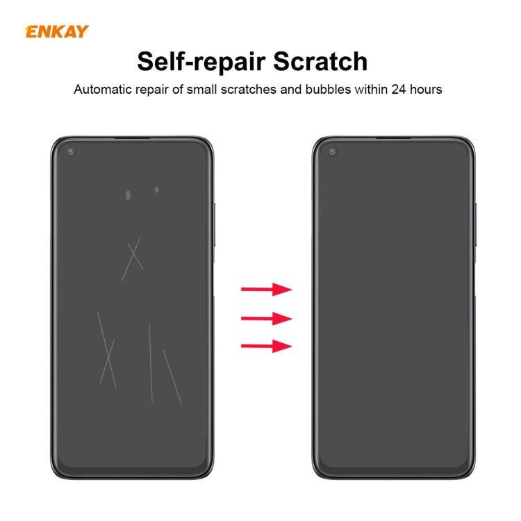 For Xiaomi Redmi Note 9T ENKAY Hat-Prince 0.1mm 3D Full Screen Protector Explosion-proof Hydrogel Film - For Xiaomi by ENKAY | Online Shopping South Africa | PMC TechLife | Buy Now Pay Later Mobicred