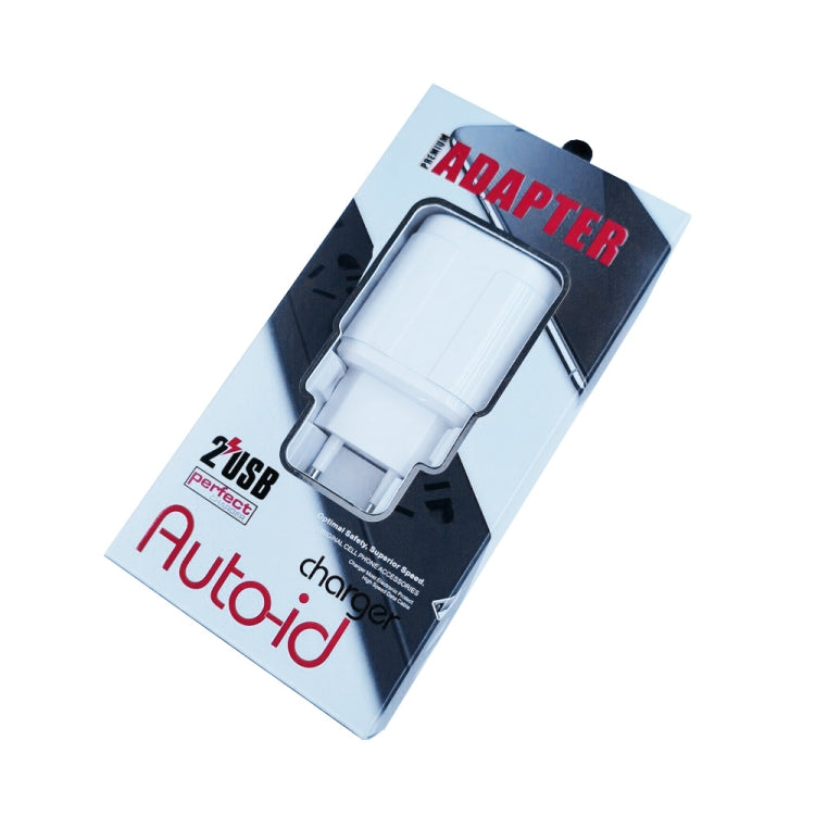 Dual USB Portable Travel Charger + 1 Meter USB to Micro USB Data Cable, EU Plug(Black) - free shipping - PMC TechLife - Order now!