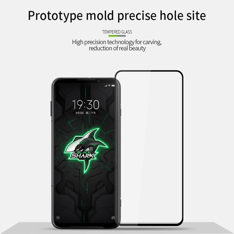 For Xiaomi Black Shark 4 / 4 Pro MOFI 9H 2.5D Full Screen Tempered Glass Film(Black) - free shipping - PMC TechLife - Order now!