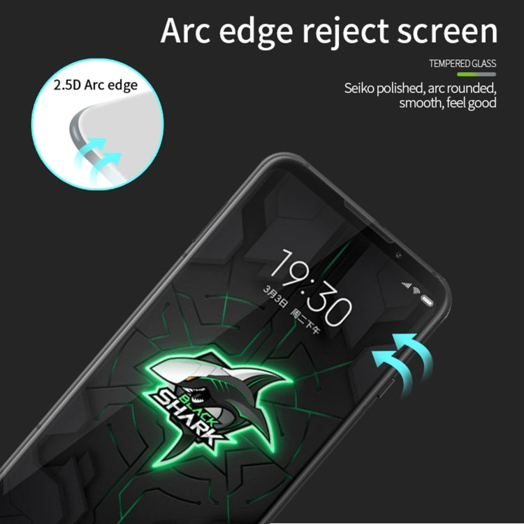 For Xiaomi Black Shark 4 / 4 Pro MOFI 9H 2.5D Full Screen Tempered Glass Film(Black) - free shipping - PMC TechLife - Order now!