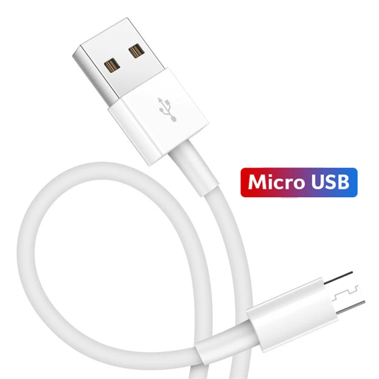 YSY-312 2 in 1 18W Portable QC3.0 Dual USB Car Charger + 1m 3A USB to Micro USB Data Cable Set(Black) - Car Charger by PMC TechLife | Online Shopping South Africa | PMC TechLife