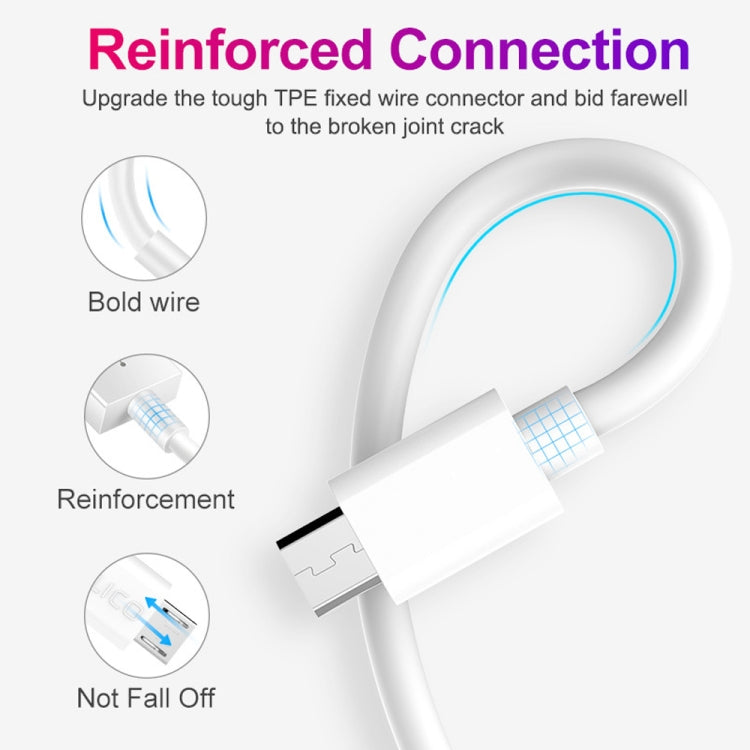 YSY-312 2 in 1 18W Portable QC3.0 Dual USB Car Charger + 1m 3A USB to USB-C / Type-C Data Cable Set(White) - Car Charger by PMC TechLife | Online Shopping South Africa | PMC TechLife
