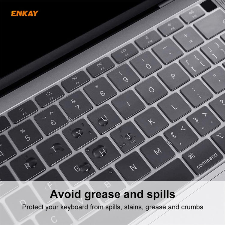 ENKAY Soft TPU Keyboard Protector Film for MacBook Air 13.3 inch A2179 (2020) / A2337 (2020), Version:EU Version - free shipping - PMC TechLife - Order now!