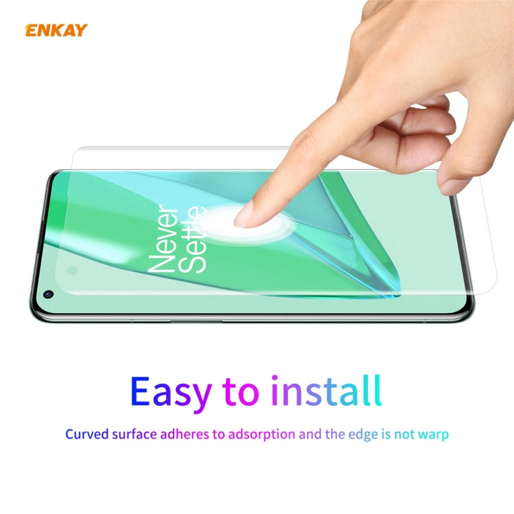 5 PCS For OnePlus 9 Pro ENKAY Hat-Prince 3D Full Screen PET Curved Hot Bending HD Screen Protector Soft Film - free shipping - PMC TechLife - Order now!