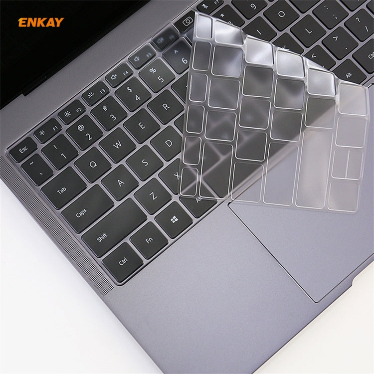 For Huawei MateBook D 14 inch / D 15.6 inch ENKAY Ultrathin Soft TPU Keyboard Protector Film, US Version - Keyboard Protector by ENKAY | Online Shopping South Africa | PMC TechLife | Buy Now Pay Later Mobicred