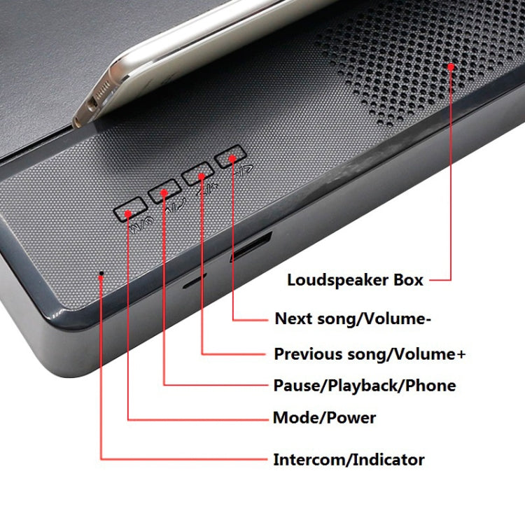 3D Phone Screen Magnifier HD Screen Smartphone Movie Video Magnifier Portable Folding Enlarged Screen Expander Stand Desk Holder(black) - Screen Magnifier by PMC TechLife | Online Shopping South Africa | PMC TechLife