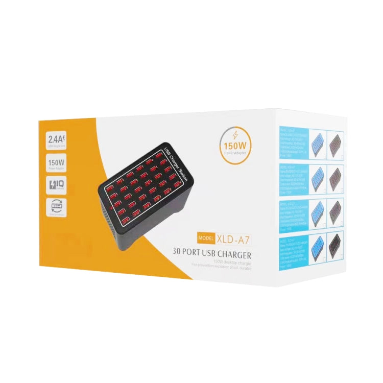 100W 20 USB Ports Fast Charger Station Smart Charger, AC 110-240V, Plug Size:UK Plug - free shipping - PMC TechLife - Order now!