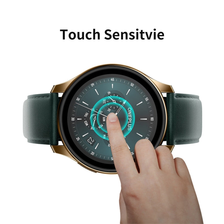 10pcs For OnePlus Watch ENKAY Hat-Prince 3D Full Screen Soft PC Edge + PMMA HD Screen Protector Film - Screen Protector by ENKAY | Online Shopping South Africa | PMC TechLife | Buy Now Pay Later Mobicred