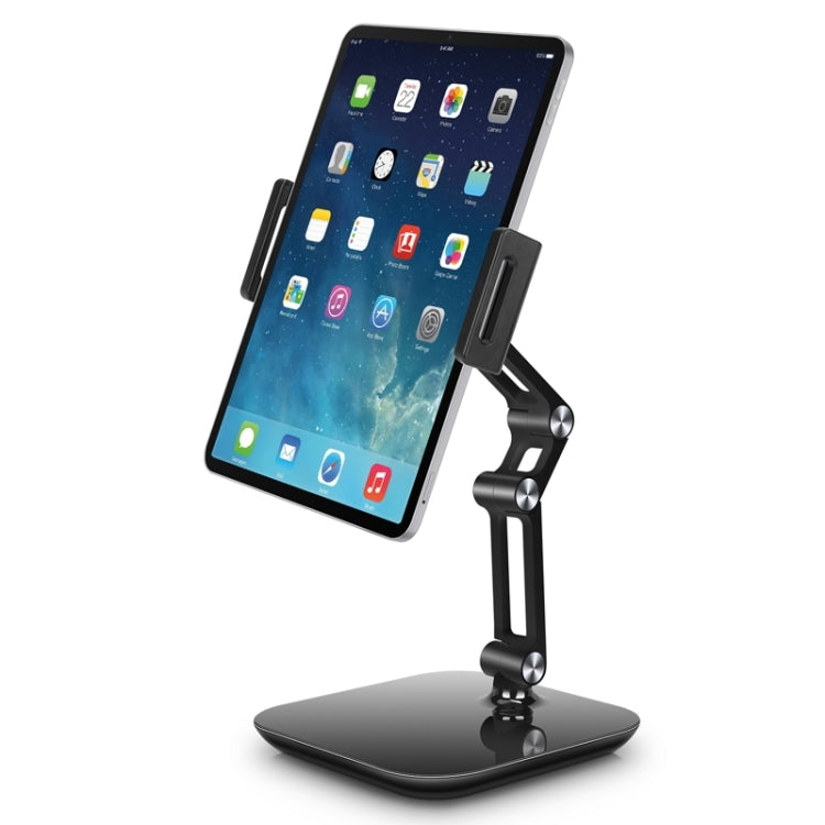NS-06B Aluminum Alloy Foldable Adjustable Tablet Desk Stand for iPad, Huawei, Apple - Lazy Bracket by PMC TechLife | Online Shopping South Africa | PMC TechLife
