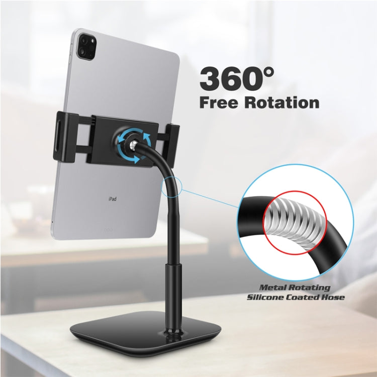 NS-06A Cell Phone Stand, 360 Degree Rotating,Aluminum Alloy Material,Thick Case Friendly Phone Holder Stand for Desk, Compatible with All Mobile Phones,iPhone,iPad,etc - Lazy Bracket by PMC TechLife | Online Shopping South Africa | PMC TechLife