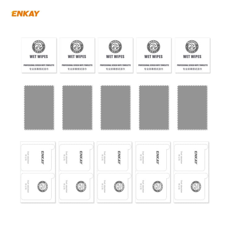For Xiaomi Poco F3 5 PCS ENKAY Hat-Prince 0.26mm 9H 2.5D Curved Edge Tempered Glass Film -  by ENKAY | Online Shopping South Africa | PMC TechLife | Buy Now Pay Later Mobicred