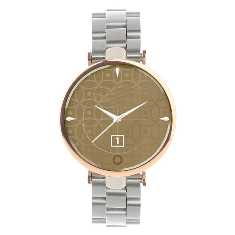 Stainless Steel Three Beads Hand Detachable Xiaoman Watch Band Compatible with Garmin Lily(Silver) - free shipping - PMC TechLife - Order now!