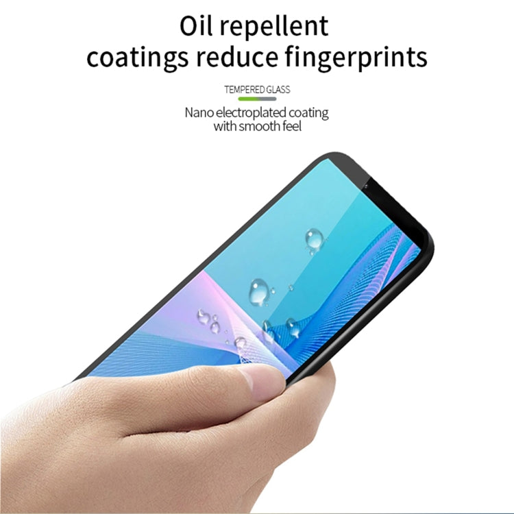 For Sony Xperia 10 III PINWUYO 9H 2.5D Full Screen Tempered Glass Film(Black) - Sony Tempered Glass by PINWUYO | Online Shopping South Africa | PMC TechLife | Buy Now Pay Later Mobicred