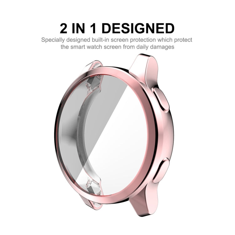 Compatible with Garmin Venu 2S 40mm / Vivoactive 4S 40mm ENKAY Hat-Prince Full Coverage Electroplate TPU Soft Case(Pink) - free shipping - PMC TechLife - Order now!