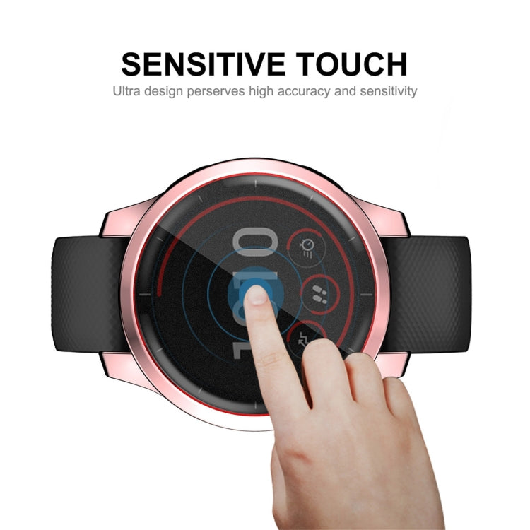 Compatible with Garmin Venu 2S 40mm / Vivoactive 4S 40mm ENKAY Hat-Prince Full Coverage Electroplate TPU Soft Case(Pink) - free shipping - PMC TechLife - Order now!