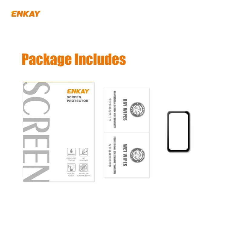For Huawei Band 6 / Honor Band 6 ENKAY Hat-Prince 3D Full Screen Soft PC Edge + PMMA HD Screen Protector Film - Screen Protector by ENKAY | Online Shopping South Africa | PMC TechLife | Buy Now Pay Later Mobicred