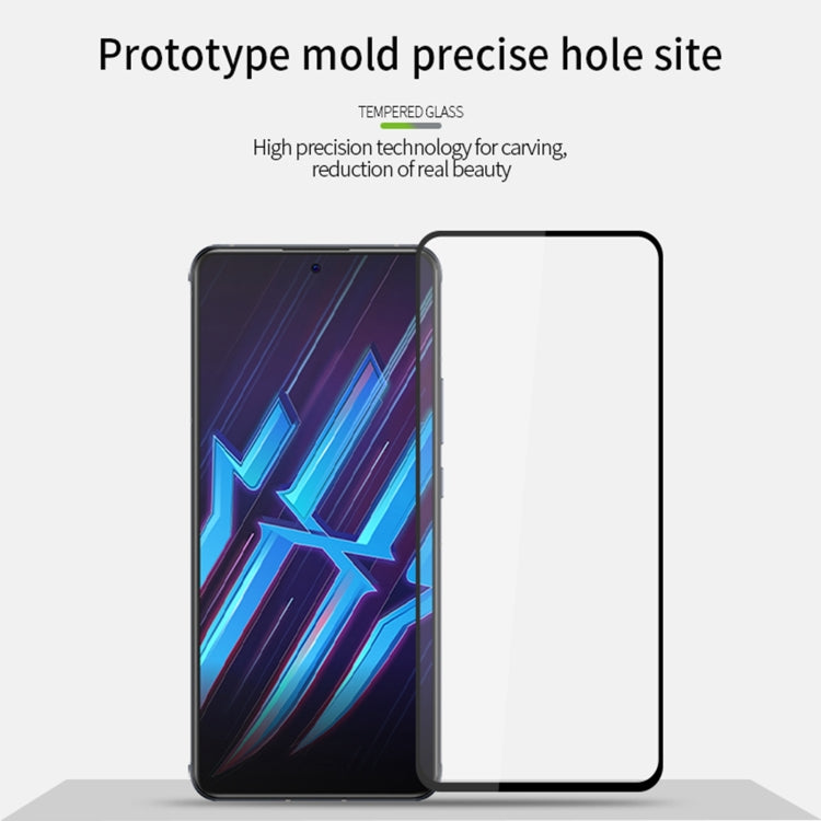 For Nubia Red Magic 6R PINWUYO 9H 2.5D Full Screen Tempered Glass Film(Black) - free shipping - PMC TechLife - Order now!