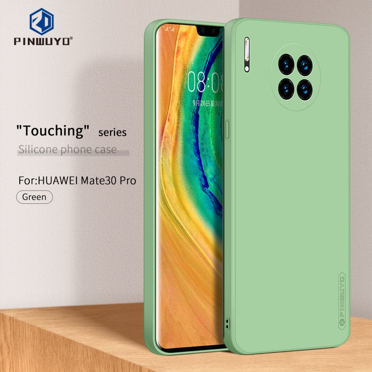 For Huawei Mate 30 Pro PINWUYO Sense Series Liquid Silicone TPU Mobile Phone Case(Green) - free shipping - PMC TechLife - Order now!
