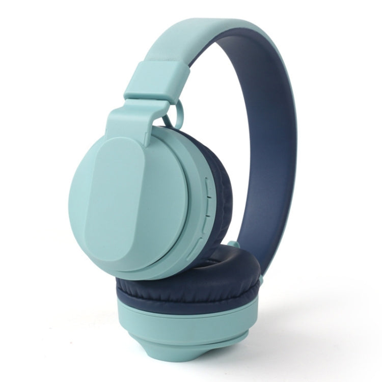 BOBo Kids Gift Bluetooth 5.0 Bass Noise Cancelling Stereo Wireless Headset With Mic, Support TF Card / FM / AUX-in(Blue) - Headset & Headphone by PMC TechLife | Online Shopping South Africa | PMC TechLife