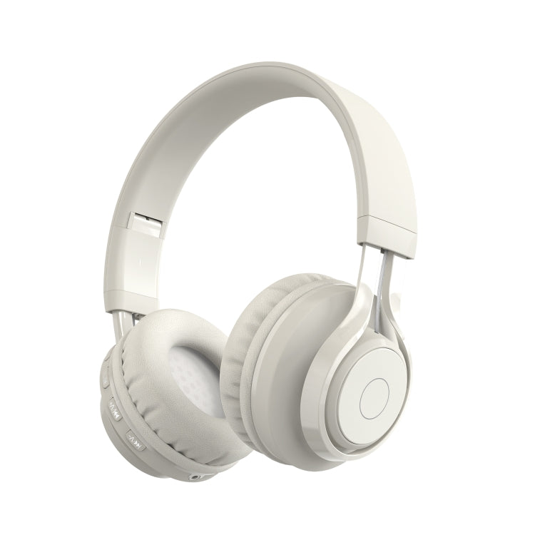BT06C Cute Wireless Bluetooth 5.0 Headset for Children with Microphone LED Light Suppport Aux-in(Apricot) - Headset & Headphone by PMC TechLife | Online Shopping South Africa | PMC TechLife