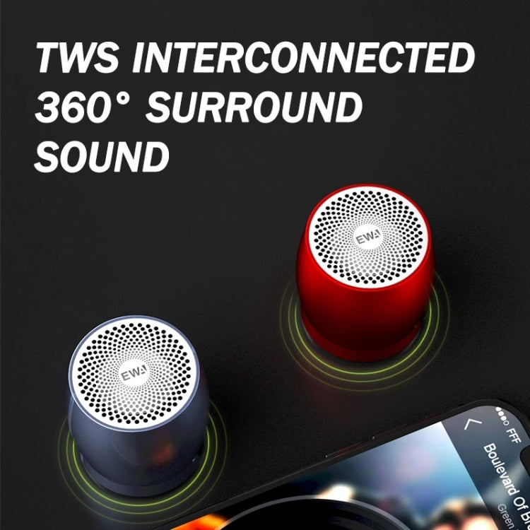 EWA A1 Portable TWS Bluetooth Wireless Speaker IPX5 Waterproof Support TF Card(Gold) - free shipping - PMC TechLife - Order now!