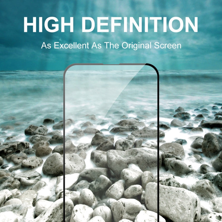 For iPhone 13 Pro Max 5pcs ENKAY Hat-Prince Full Glue 0.26mm 9H 2.5D Tempered Glass Screen Protector Full Coverage Film - free shipping - PMC TechLife - Order now!