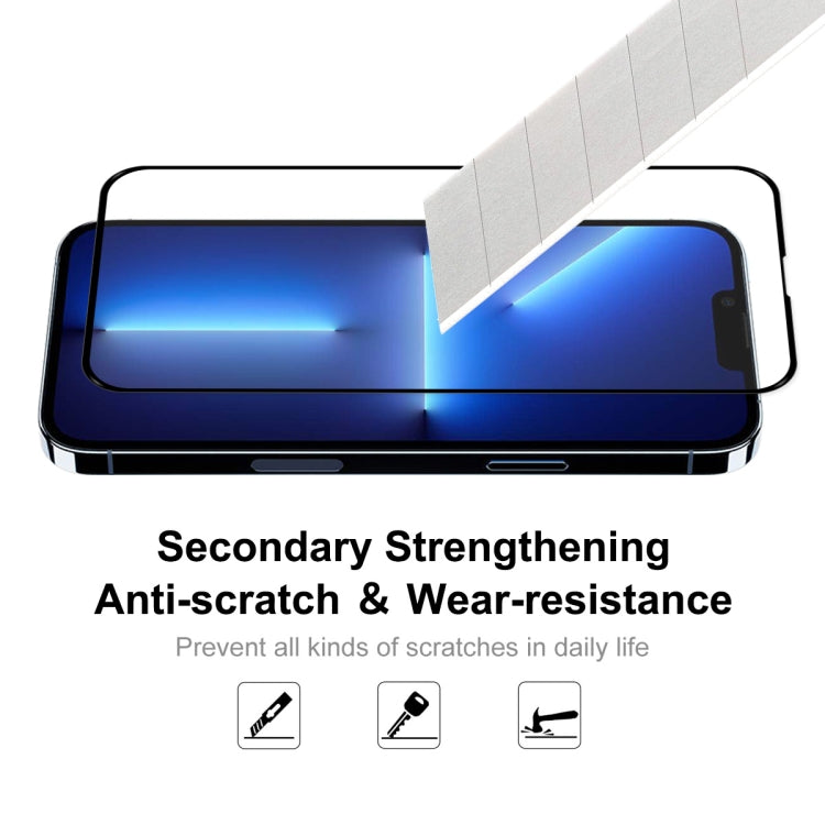 For iPhone 13 Pro Max 5pcs ENKAY Hat-Prince Full Glue 0.26mm 9H 2.5D Tempered Glass Screen Protector Full Coverage Film - free shipping - PMC TechLife - Order now!