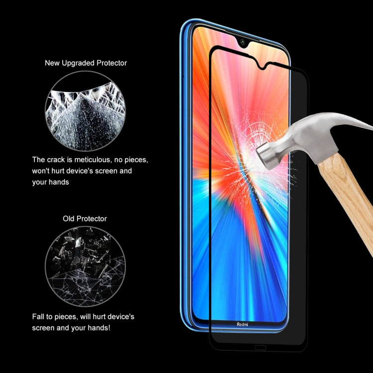 For Xiaomi Redmi Note 8 2021 10 PCS ENKAY Hat-Prince Full Glue 0.26mm 9H 2.5D Tempered Glass Screen Protector Full Coverage Film - free shipping - PMC TechLife - Order now!