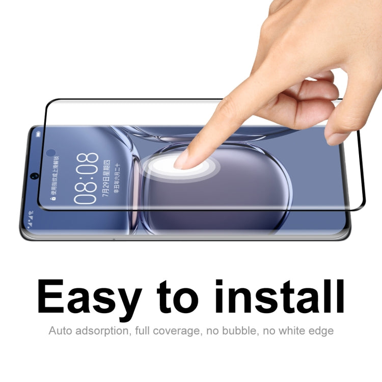 2 PCS For Huawei P50 Pro ENKAY 3D Heat Bending Tempered Glass Film - Huawei Tempered Glass by ENKAY | Online Shopping South Africa | PMC TechLife | Buy Now Pay Later Mobicred