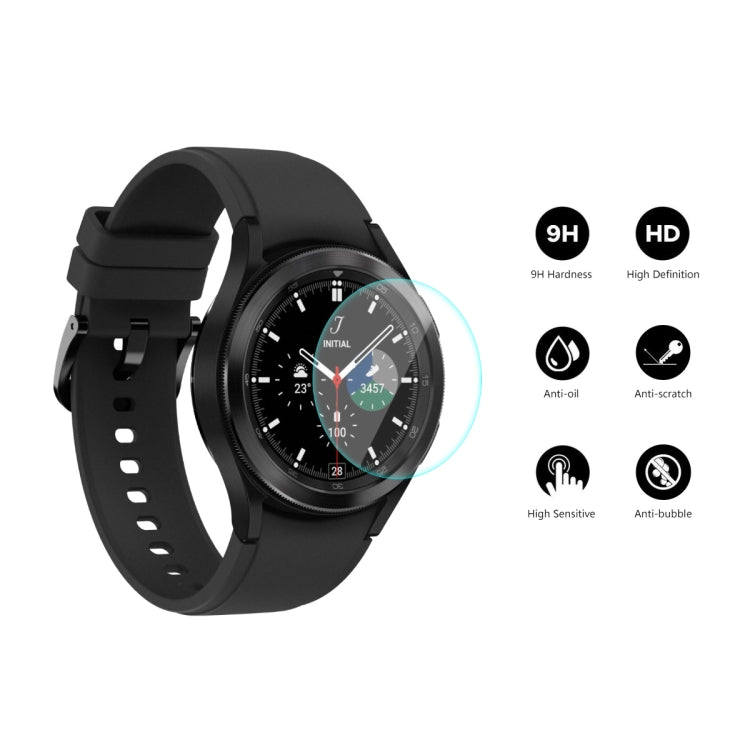 5 PCS For Samsung Galaxy Watch4 Classic 42mm ENKAY Hat-Prince 0.2mm 9H 2.15D Curved Edge Tempered Glass Screen Protector Watch Film - free shipping - PMC TechLife - Order now!