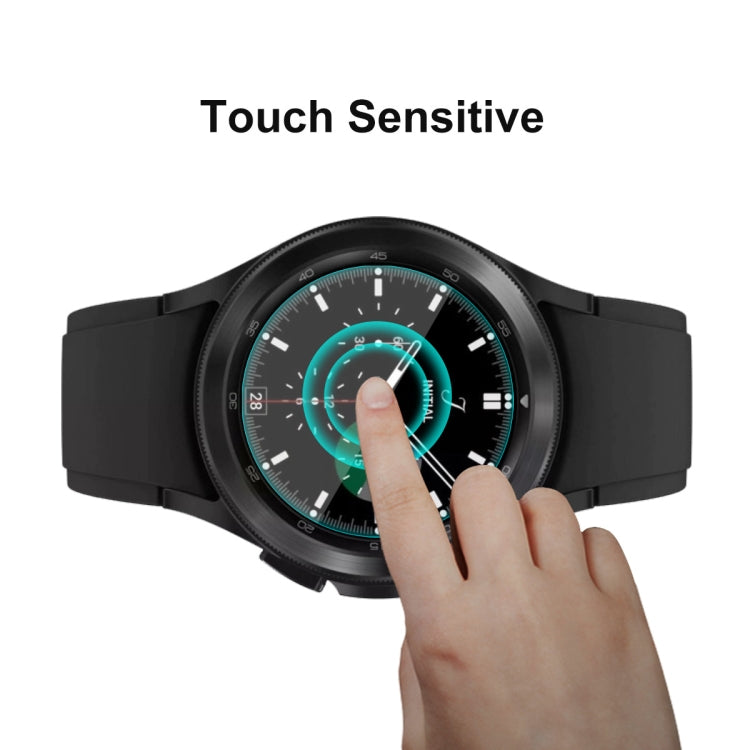 5 PCS For Samsung Galaxy Watch4 Classic 42mm ENKAY Hat-Prince 0.2mm 9H 2.15D Curved Edge Tempered Glass Screen Protector Watch Film - free shipping - PMC TechLife - Order now!