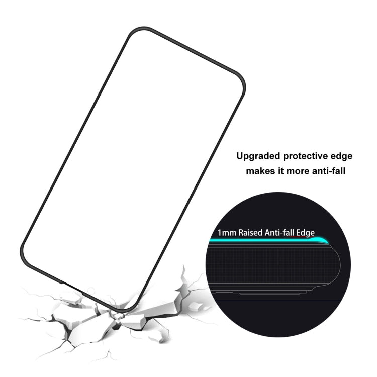 For iPhone 13 / 13 Pro 2pcs ENKAY Hat-Prince Anti-drop Full Glue Tempered Glass Full Screen Film Anti-fall Protector - iPhone 13 Pro Tempered Glass by ENKAY | Online Shopping South Africa | PMC TechLife | Buy Now Pay Later Mobicred