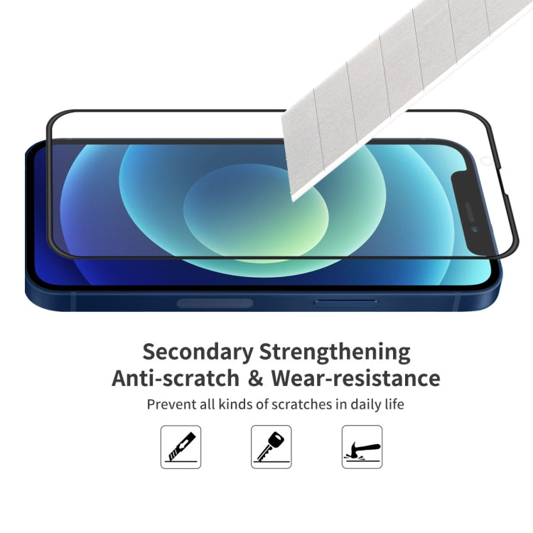 For iPhone 13 / 13 Pro 2pcs ENKAY Hat-Prince Anti-drop Full Glue Tempered Glass Full Screen Film Anti-fall Protector - iPhone 13 Pro Tempered Glass by ENKAY | Online Shopping South Africa | PMC TechLife | Buy Now Pay Later Mobicred