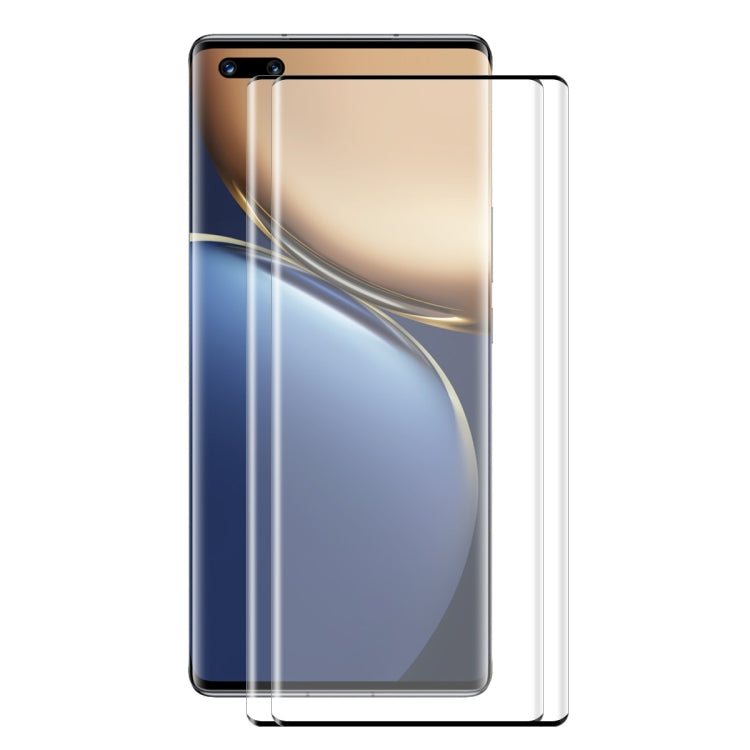 2 PCS For Honor Magic3 / 3 Pro / 3 Pro+ ENKAY Hat-Prince 3D Curved Explosion-proof Full Coverage Film Heat Bending Tempered Glass Protector - Honor Tempered Glass by ENKAY | Online Shopping South Africa | PMC TechLife | Buy Now Pay Later Mobicred
