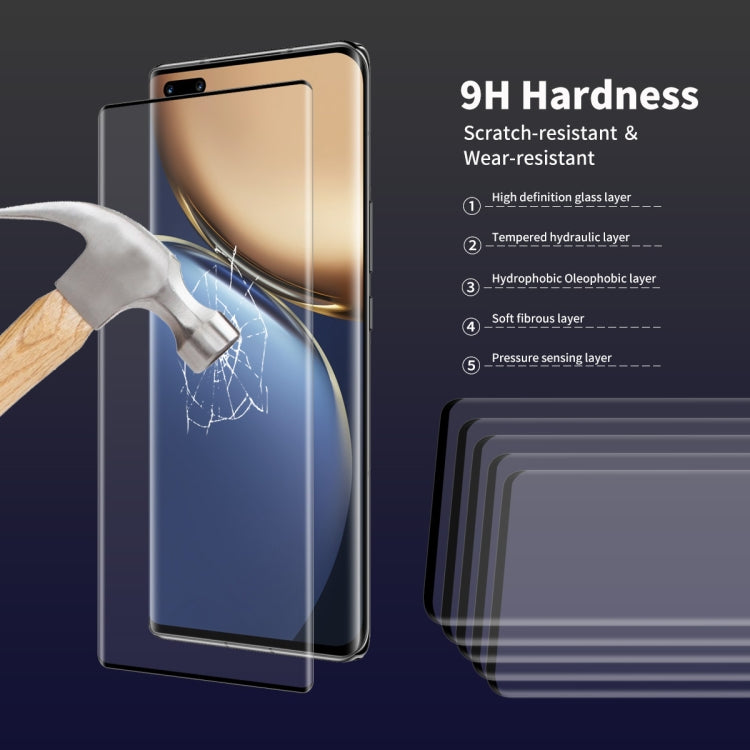 2 PCS For Honor Magic3 / 3 Pro / 3 Pro+ ENKAY Hat-Prince 3D Curved Explosion-proof Full Coverage Film Heat Bending Tempered Glass Protector - Honor Tempered Glass by ENKAY | Online Shopping South Africa | PMC TechLife | Buy Now Pay Later Mobicred