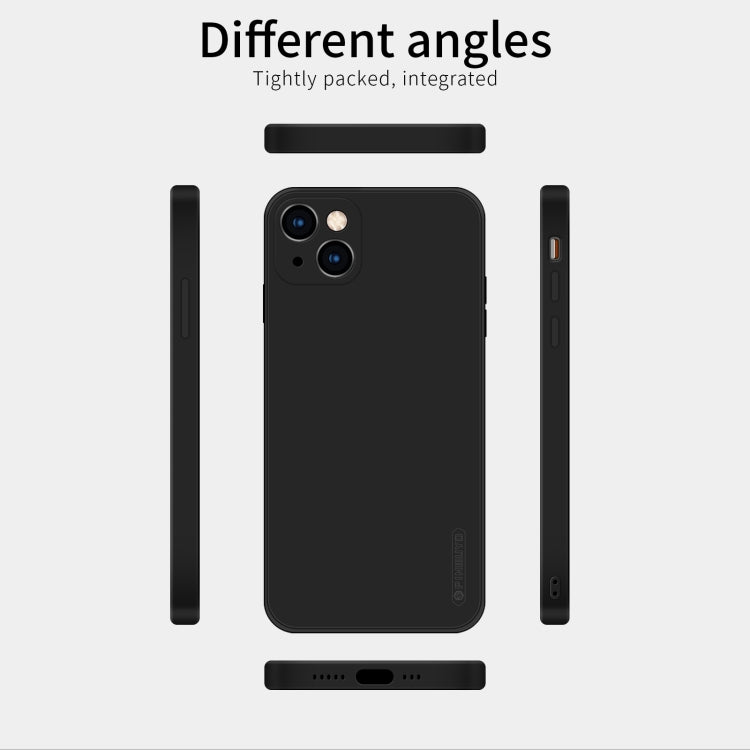 For iPhone 13 PINWUYO Touching Series Liquid Silicone TPU Shockproof Case(Green) - free shipping - PMC TechLife - Order now!