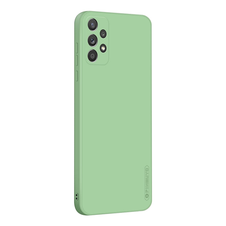 For Samsung Galaxy A72 4G/5G PINWUYO Touching Series Liquid Silicone TPU Shockproof Case(Green) - free shipping - PMC TechLife - Order now!